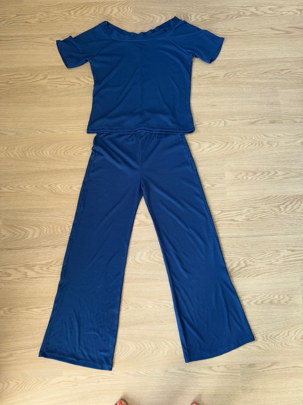 Deep blue lounge set