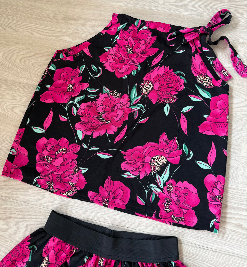 Candy girl sweet skirt and top